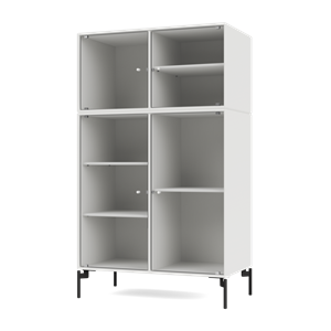 Montana Selection RIPPLE III Display Cabinet 01-White/03- Black