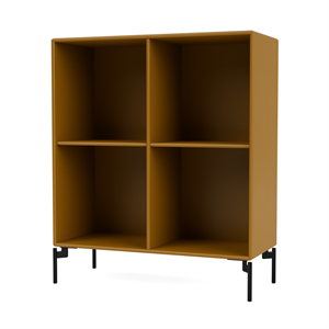 Montana Selection SHOW Bookshelf 142- Amber/03- Black