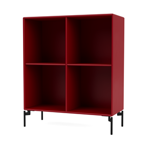 Montana Selection SHOW Bookshelf 165-Beetroot/03- Black