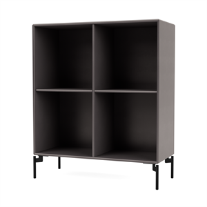 Montana Selection SHOW Bookshelf 35-Coffee/03- Black