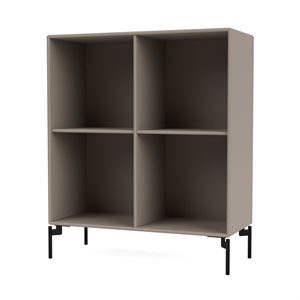 Montana Selection SHOW Bookcase 141-Truffle/03- Black