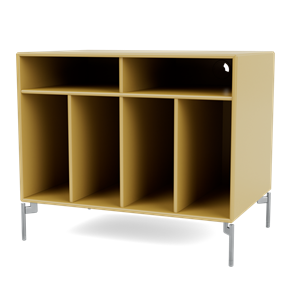 Montana SPIN I Vinyl Shelving 157-Cumin/01- Chrome