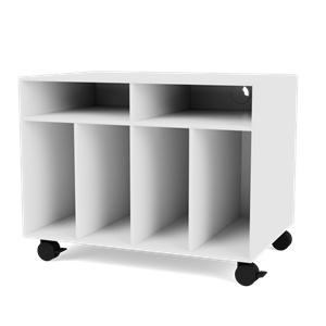 Montana SPIN I Vinyl Shelving 101-NewWhite/05- Black