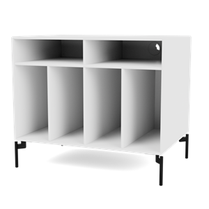 Montana SPIN I Vinyl Shelving 101-NewWhite/03- Black