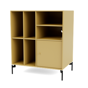 Montana SPIN II Vinyl Bookcase 157-Cumin/03- Black