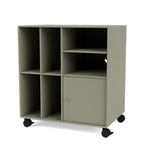 Montana SPIN II Vinyl Bookcase 144-Fennel/05- Black