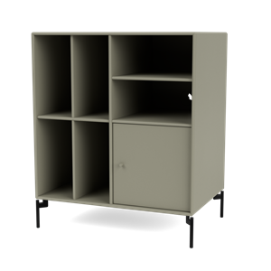 Montana SPIN II Vinyl Bookcase 144-Fennel/03- Black