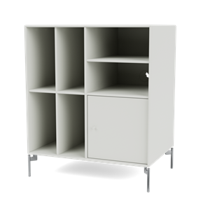 Montana SPIN II Vinyl Shelving 09-Nordic/01- Chrome