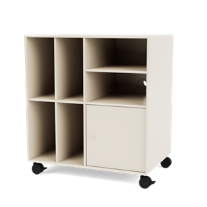 Montana SPIN II Vinyl Bookcase 158-Oat/05- Black