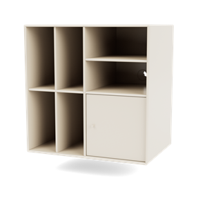 Montana SPIN II Vinyl Bookcase 158-Oat