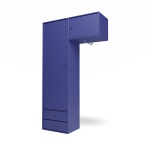 Montana Selection Attire II Wardrobe With Hanging Rail 135-Monarch