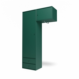 Montana Selection Attire II Wardrobe With Hanging Rail 136-Pine