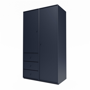 Montana Selection Attire III Wardrobe With Plinth 147-Shadow