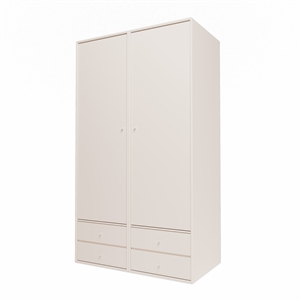 Montana Selection Attire IIII Wardrobe With Hanging Rail 158-Oat