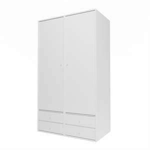 Montana Selection Attire IIII Wardrobe With Open Door 38-Snow