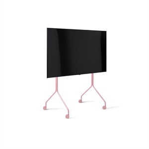 Pedestal Moon Rollin' Tall TV Stand Bubble Gum
