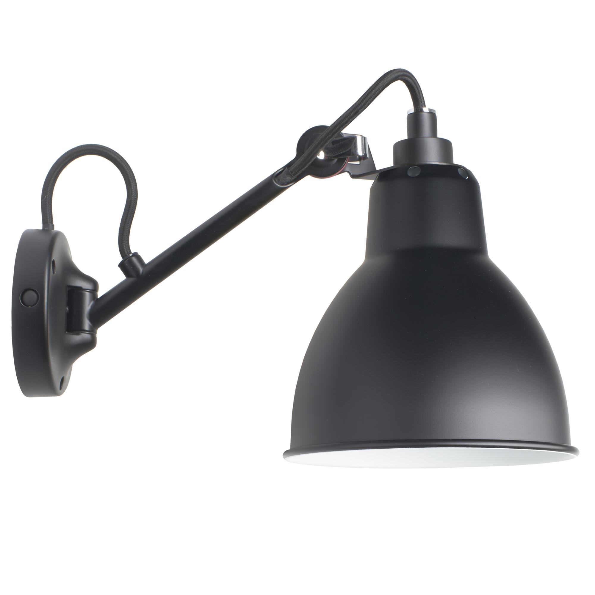 Lampe Gras N104 Wall Lamp Black/ Black – DCWéditions