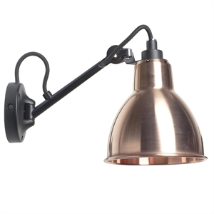 Lampe Gras N104 Wall Lamp Black/ Raw Copper – DCWéditions