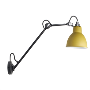 Lampe Gras N122 Wall Lamp Black/ Yellow – DCWéditions