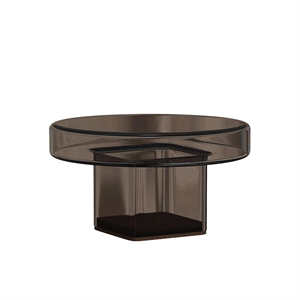 NORR11 Naked Coffee Table H30 Smoke/Glass