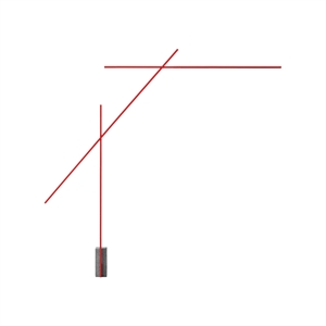 Nemo Flamingo Floor Lamp 3000K Red