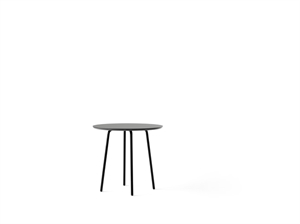 Plushalle Nest Side table/Coffee Table Ø75 Fenix ​​Nanotech 0720/Nero Ingo