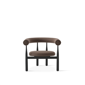 New Works Bukowski Armchair Black/Wooly Plus 1008