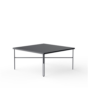 NINE Inline Coffee Table 80x80 Dark Grey
