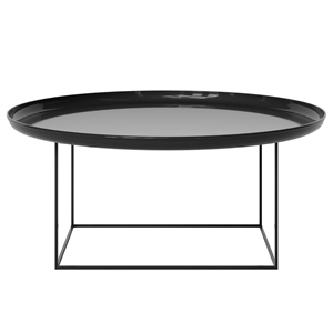 NORR11 Duke Coffee Table Large Lacquered Obsidian