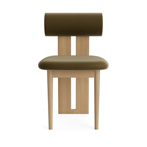 NORR11 Hippo Dining Chair Oak/Olive 751