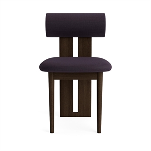 NORR11 Hippo Dining Chair Dark Smoked Oak/Canvas 694