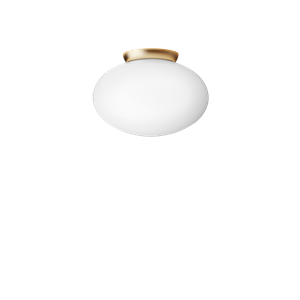 Nuura Rizzatto 301 Ceiling Light Satin Brass/ Opal