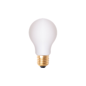 Edgeform Classic Bulb E27 4.8W Frosted Dimmable