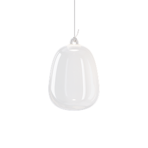 Lodes Oblò Pendant Large 2700K Clear/ White