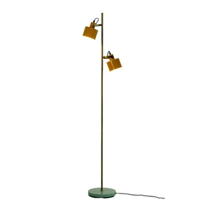 Dyberg Larsen Ocean Floor Lamp Curry/ Brass/ Turquoise
