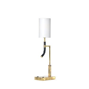 Örsjö Butler Table Lamp Brass/ White