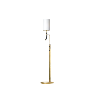 Örsjö Butler Floor Lamp Brass/ White
