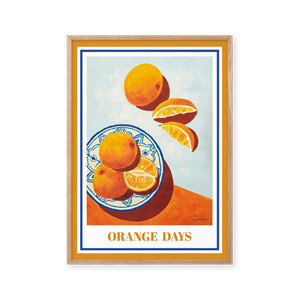 Peléton Orange Days 50x70 Poster