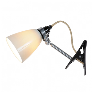 Original BTC Hector Small Dome Clip Wall Lamp Natural
