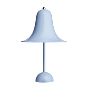 Verner Panton Pantop Portable Table Lamp Light Blue
