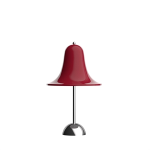 Verner Panton Pantop Portable Lamp Cherry Red