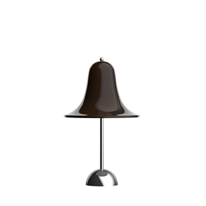 Verner Panton Pantop Portable Lamp Pitch Brown