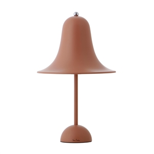 Verpan Pantop Table Lamp Ø23 cm Matt Terracotta