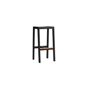 Vaarnii 016 Maasto Bar stool H75 Black