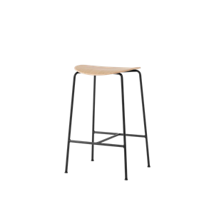 &Tradition Pavilion AV37 Counter Bar Stool Lacquered Oak