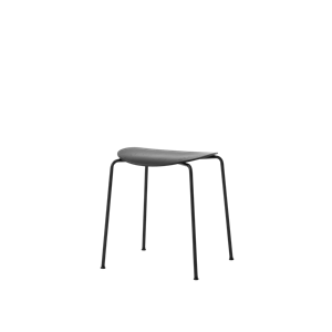 &Tradition Pavilion AV36 Stool Black Black Oak