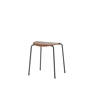 &Tradition Pavilion AV36 Stool Lacquered Walnut