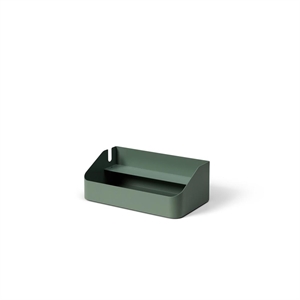 Pedestal Power Tray Storage Box Mossy Green