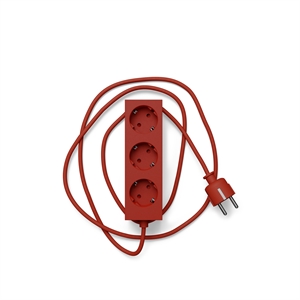 Pedestal Power Bar Power Strip 500 cm Burnin' Red