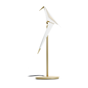 Moooi Perch Light Table Lamp Brass/ White